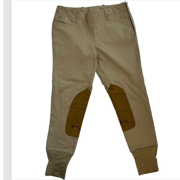 Equine Couture Pants - Equine Couture Coolmax Champion Side Zip Equestrian Riding Pants Women’s 28